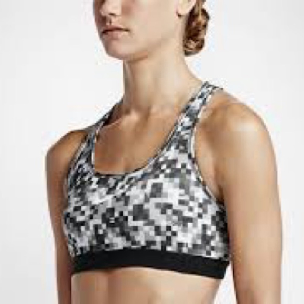 Nike Pro Classic Glitch Bra, Large